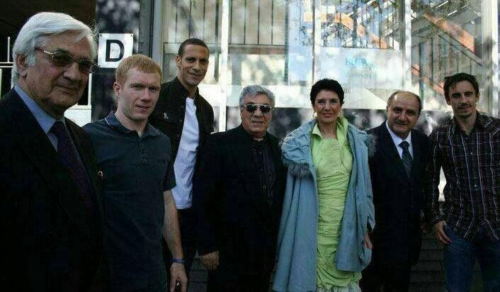 ستارههای منچستر یونایتد در کنسرت موسیقی ایرانی
