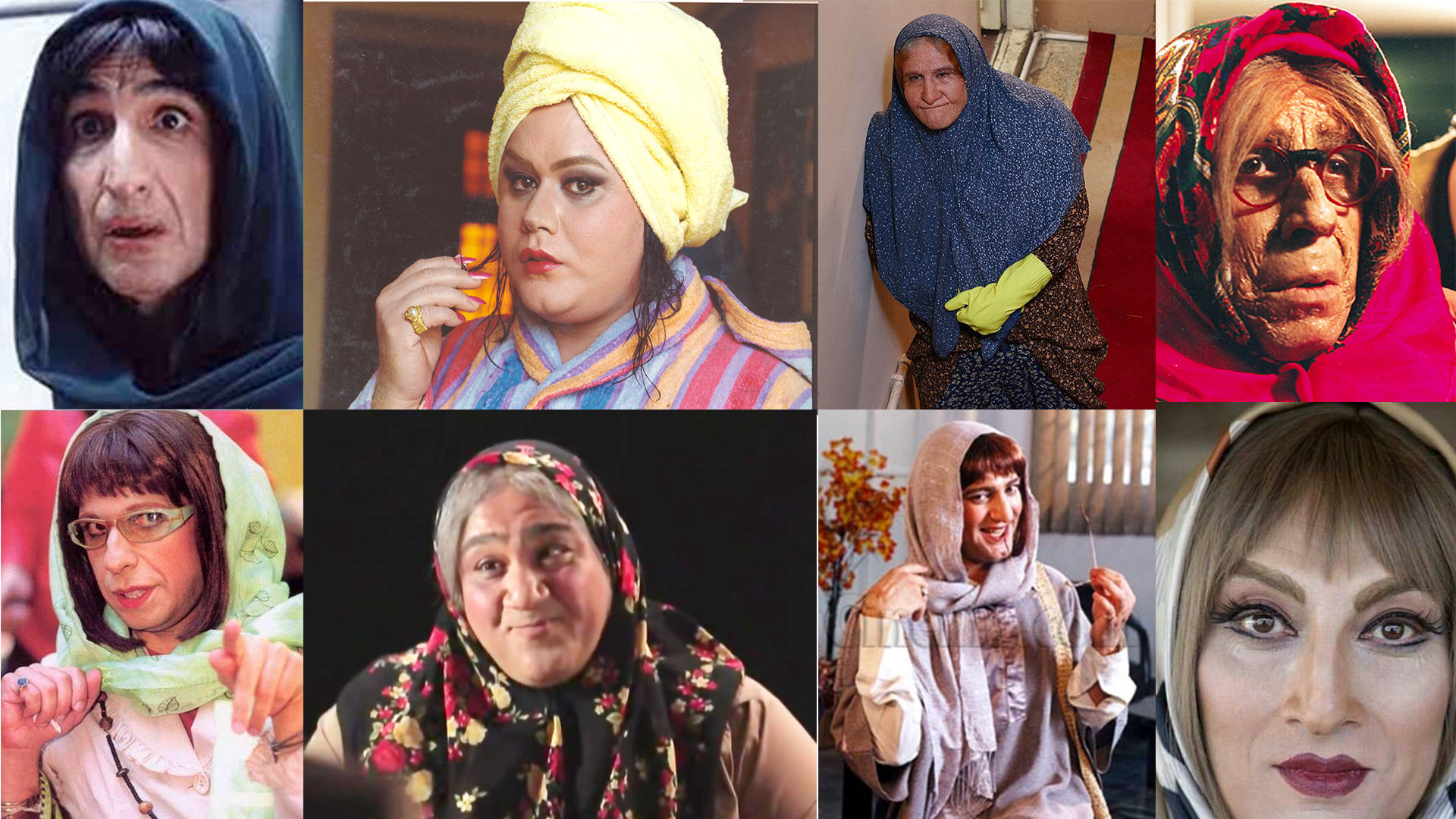 مردان سینمای ایران که نقش زن ایفا کردند/ از دلبریهای اکبر عبدی تا مادریهای محسن تنابنده