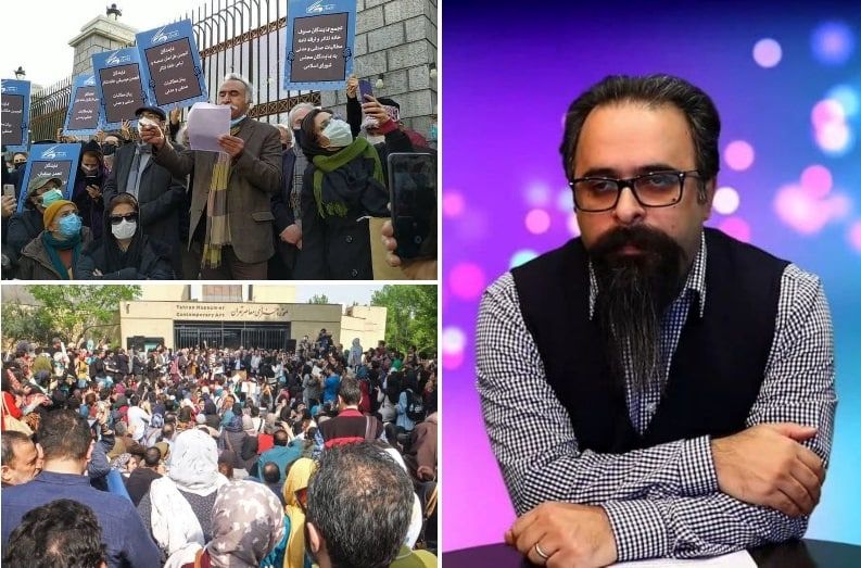 Theater house protest in front of the parliament instead of Ministry! WHY?/ Are the rest of art guilds breaking their silence?/ Hossein Hashempoor and 7 points