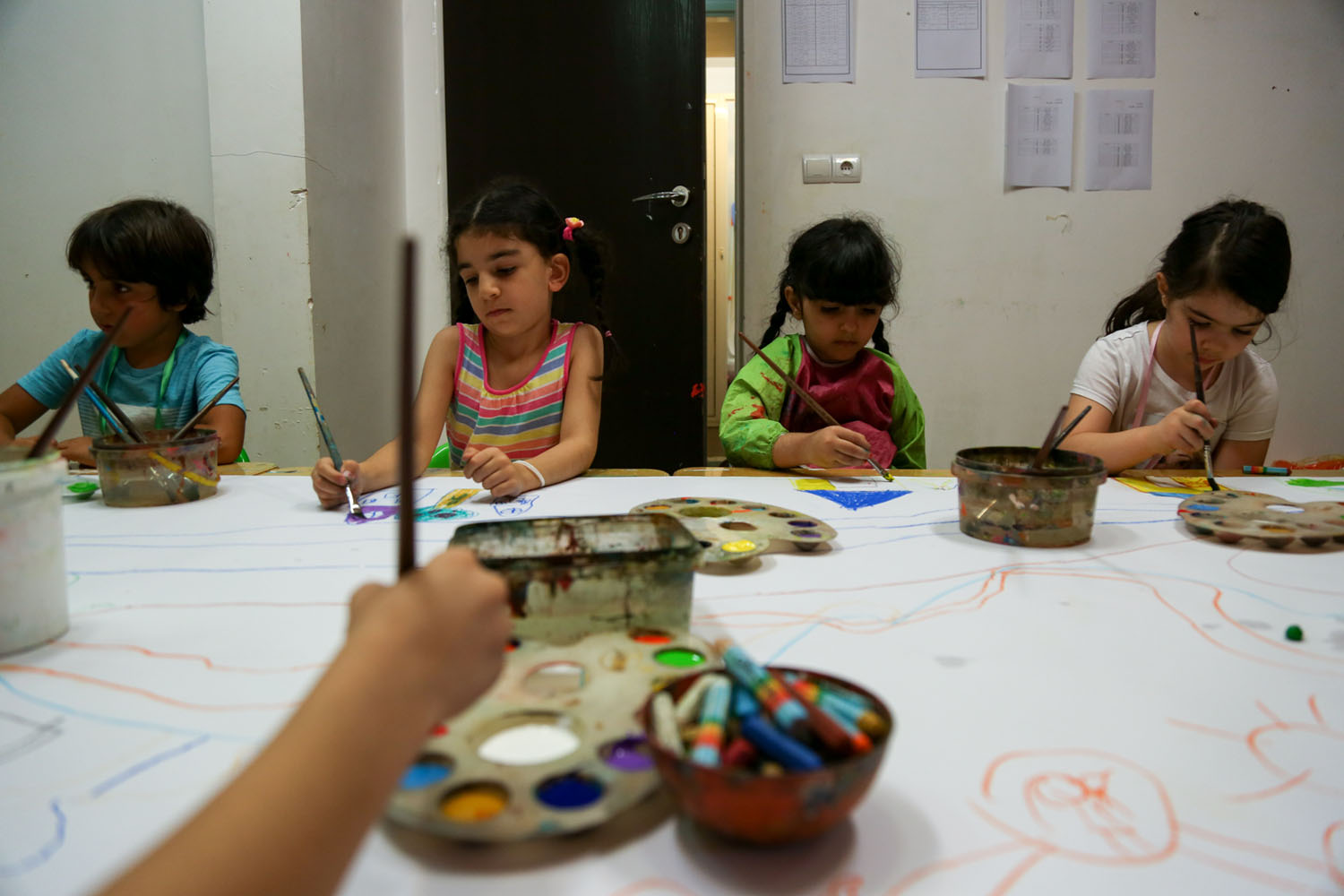 دومین روز جشنواره هنرهای تجسمی کودک و نوجوان در هنرکده لنا